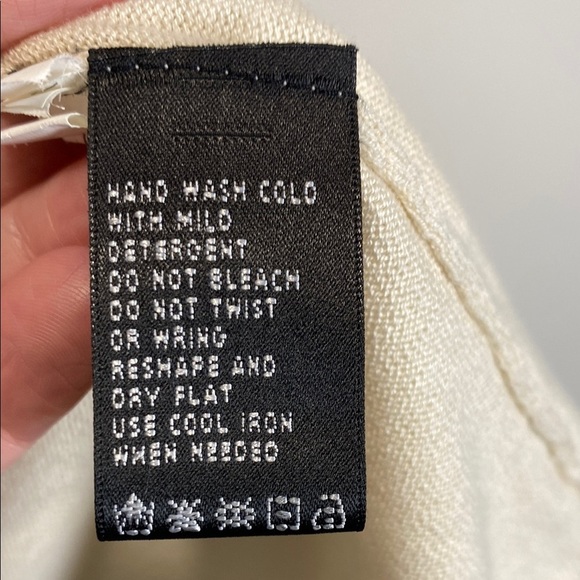 August Silk Cream Cardigan - Picture 5 of 6